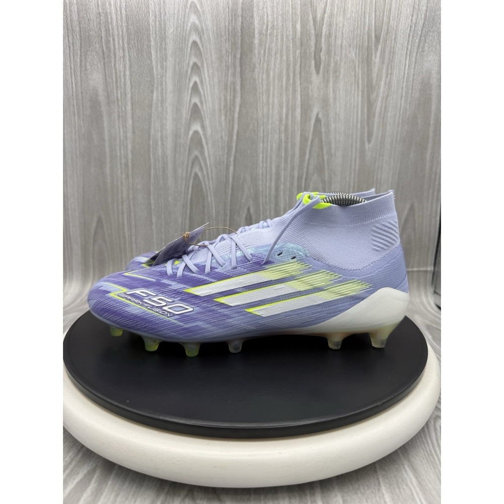 Adidas F50 Sparkfusion Elite FG Womens Size 10 Mid Radiant Blaze Purple JH7648